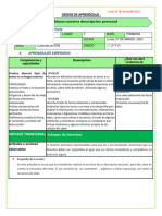 SESION DE APRENDIZAJE III Y IV CICLO COMUNICACION 27 de Marzo Del 2023