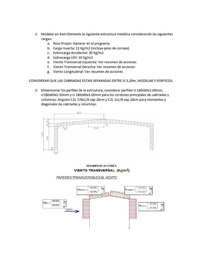 Modelado y Dimensionado en Ram Elements | PDF | Informática | Tecnología