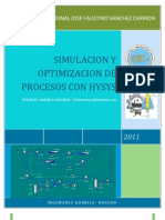 Tutorial para Hysys