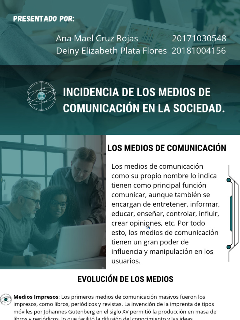 Evolución e Impacto de los Medios | PDF | Medios de comunicación en ...