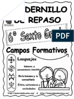 Cuadernillo Repaso 6 To Grado Campos FMEX