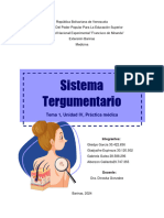 Tema 5 unidad IV Sistema tergumentario