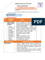 Sesion de Aprendizaje Viernes 01 de Julio Matematicas