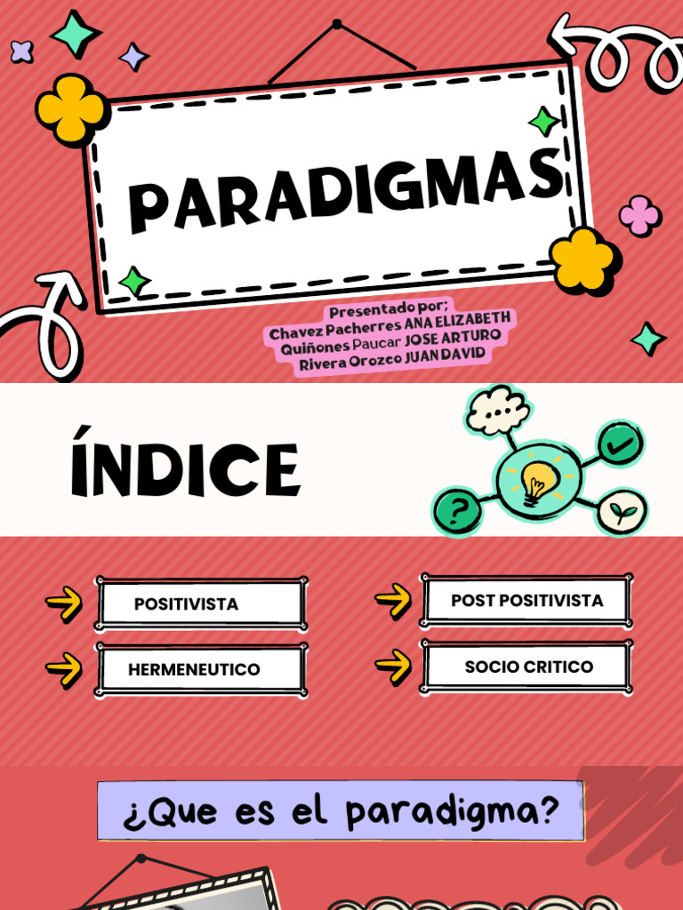 Tipos de Paradigmas en Investigación Social | PDF | Paradigma | Positivismo