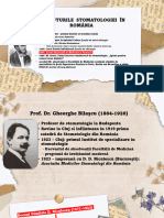 Începuturile Stomatologiei În România: 1857: Şcoala Naţională de Medicină Şi Farmacie