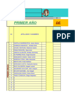 Notas Finales Del Bimestre Secundaria