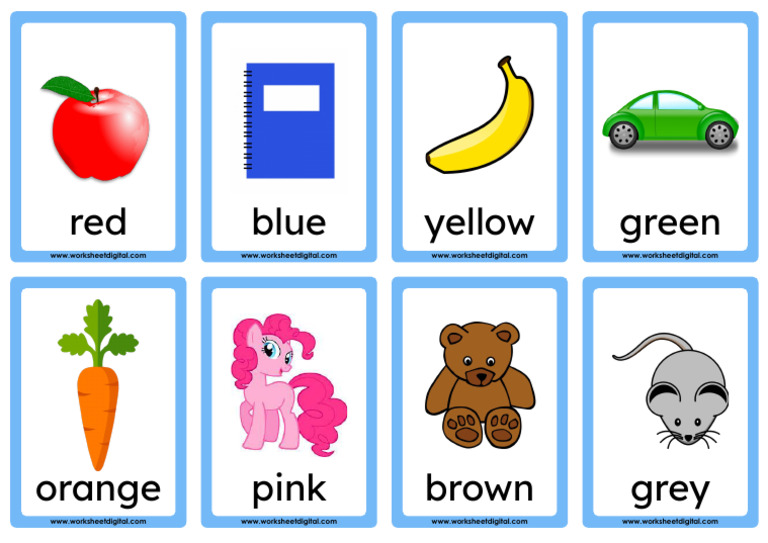 Color Names and Links List | PDF