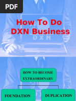 How to Do DXN Business