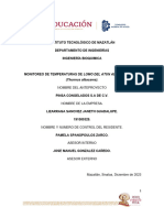 MONITOREO DE TEMPERATURAS DE LOMO DEL ATUN ALETA AMARILLA (Thunnus albacares). Proyecto final.