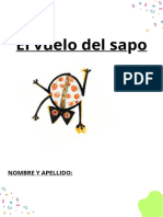 El vuelo del sapo. Actividades