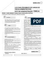 12 - 5006 - Assistente - Administraçao - Tipo A