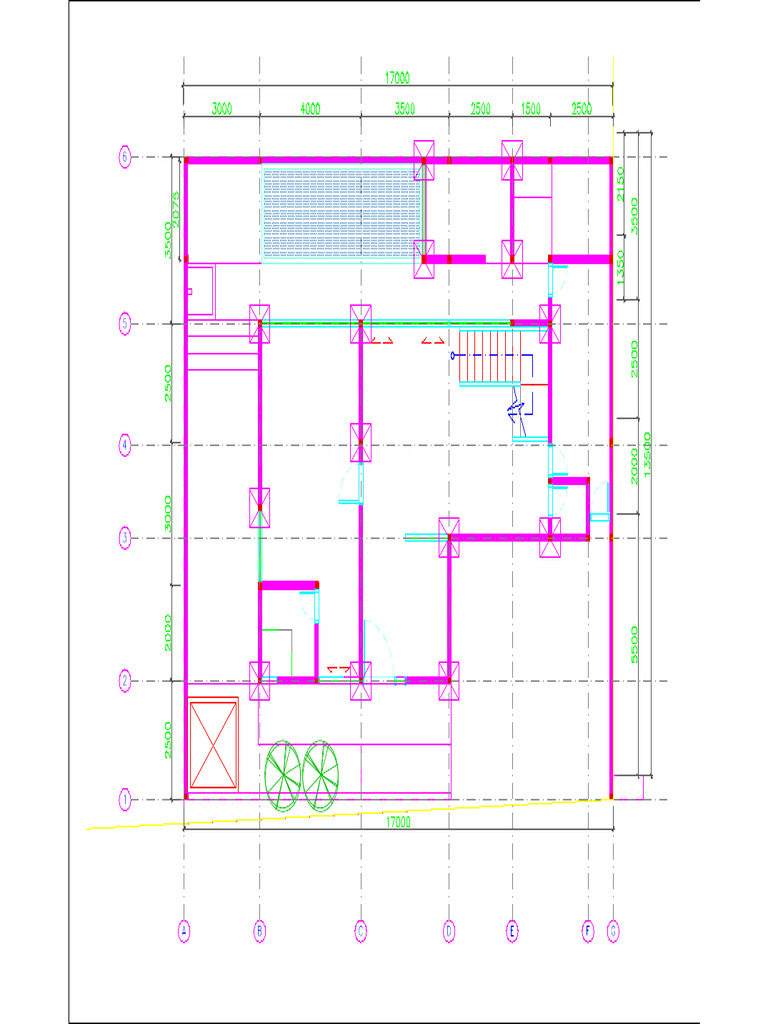 Denah Pondasi Rumah DGZT | PDF
