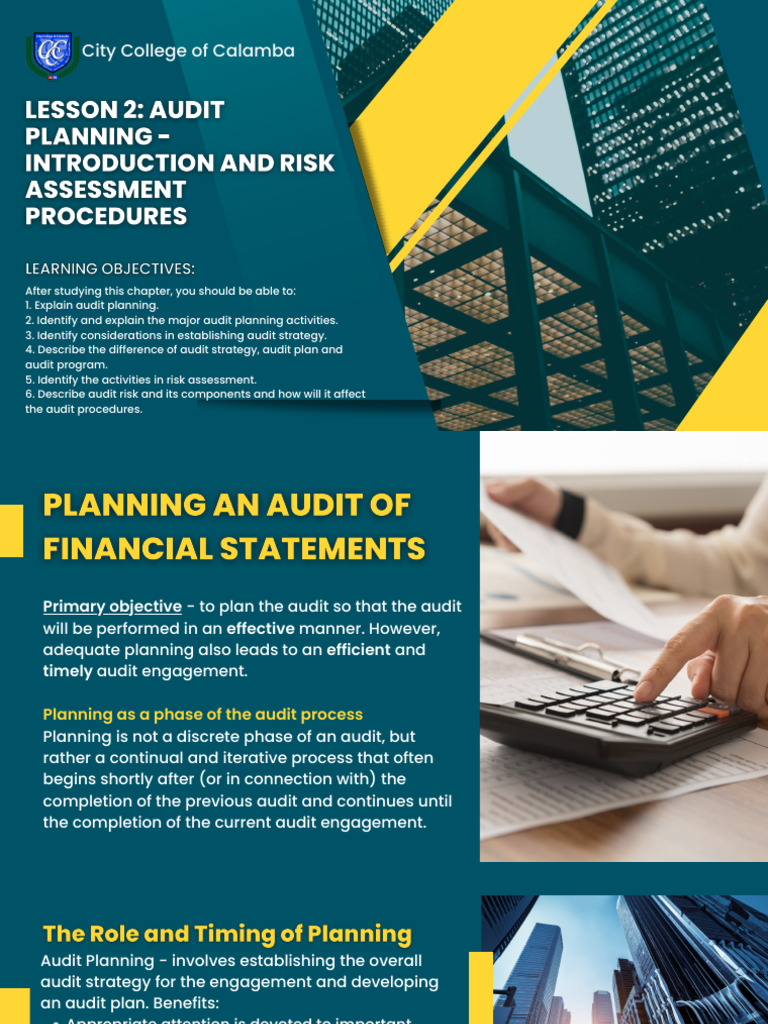 AASI302 MidtermLesson1 | PDF | Audit | Financial Audit