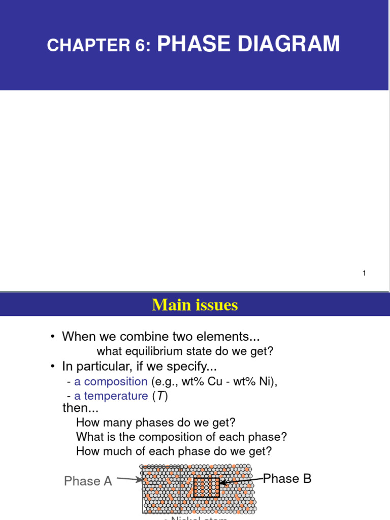 Understanding Phase Diagrams in Materials | PDF | Phase (Matter ...