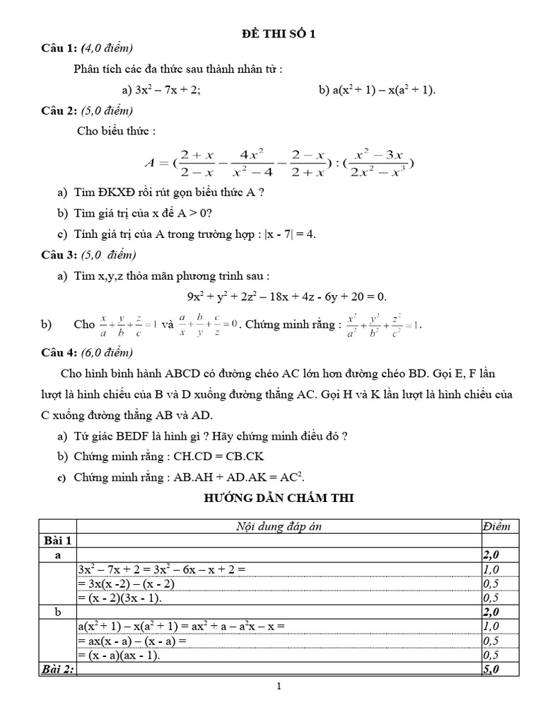 Tuyen Tap 22 de Thi HSG Toan 8 Co Dap An | PDF