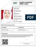 Kartu Peserta SNBP 2024: 424627316 Dea Nurhayati 0055567923 Sman 83 Jakarta Kota Jakarta Utara Prov. D.K.I. Jakarta
