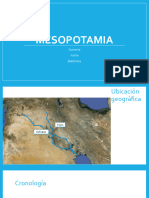 Mesopotamia y Persia