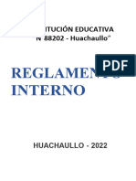 Reglamento Interno - 2022