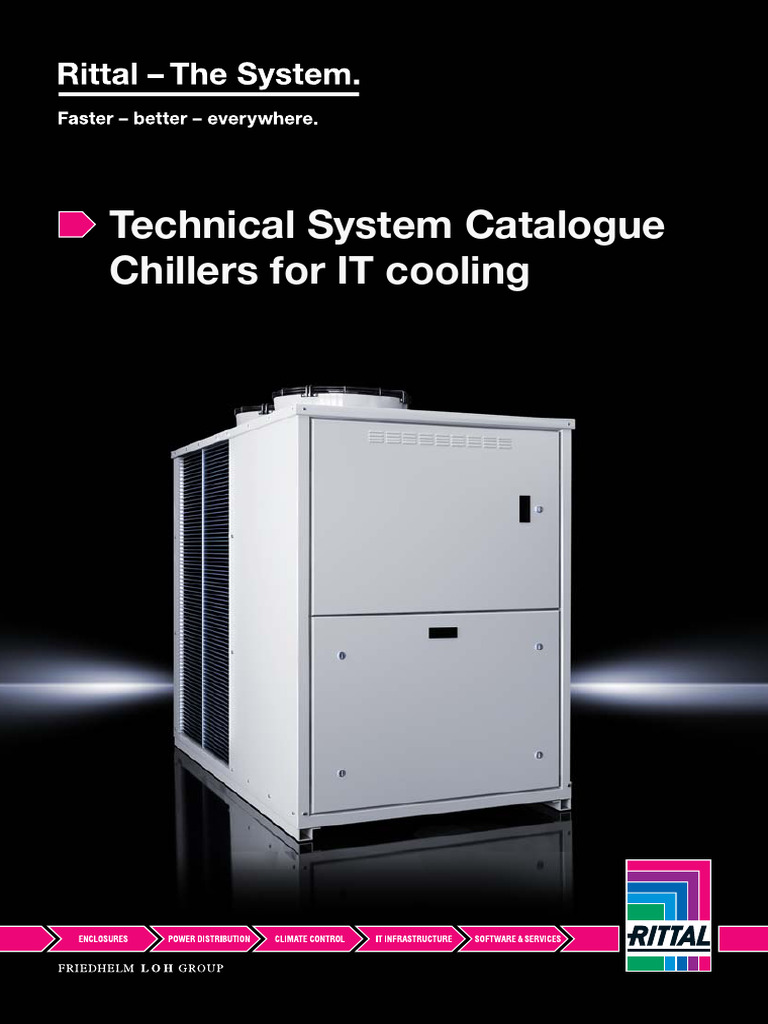 Rittal Technical System Catalogue Chillers For IT Cooling 5 4311 PDF Air Conditioning