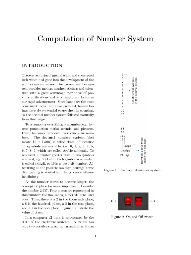 Number systems pdf ascii numbers