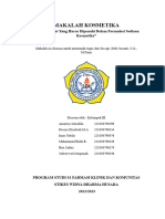 Makalah Kosmetika Kel 3 - 04fkke002