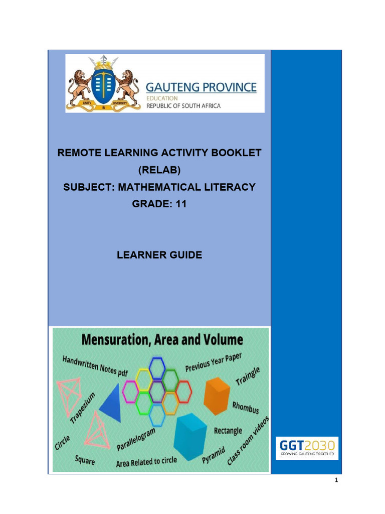 Math lit learner relab grade 11 term 1 4 pdf value added tax