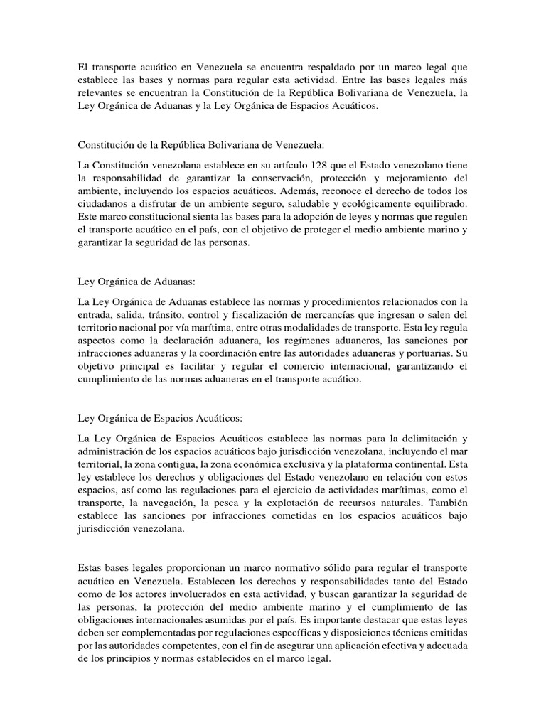 Ley | PDF | aduana | Venezuela