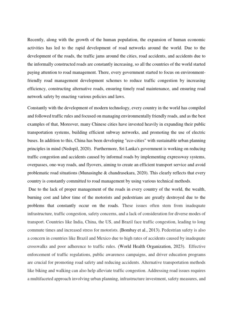 SD | PDF | Road | Traffic
