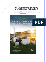 Advanced Technologies For Smart Agriculture 1St Edition Kalaiselvi K Online Ebook Texxtbook Full Chapter PDF