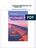 Download Advanced Engineering Mathematics 7Th Edition Zill online ebook  texxtbook full chapter pdf 