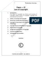Law of Copyright