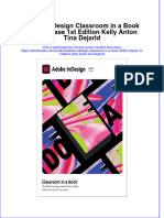 Ebook Adobe Indesign Classroom in A Book 2022 Release 1St Edition Kelly Anton Tina Dejarld Online PDF All Chapter