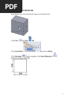 Creo Elements/Pro: Revolve Tool Guide | PDF | Engineering | Computing