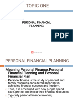 Personal Financial Planning