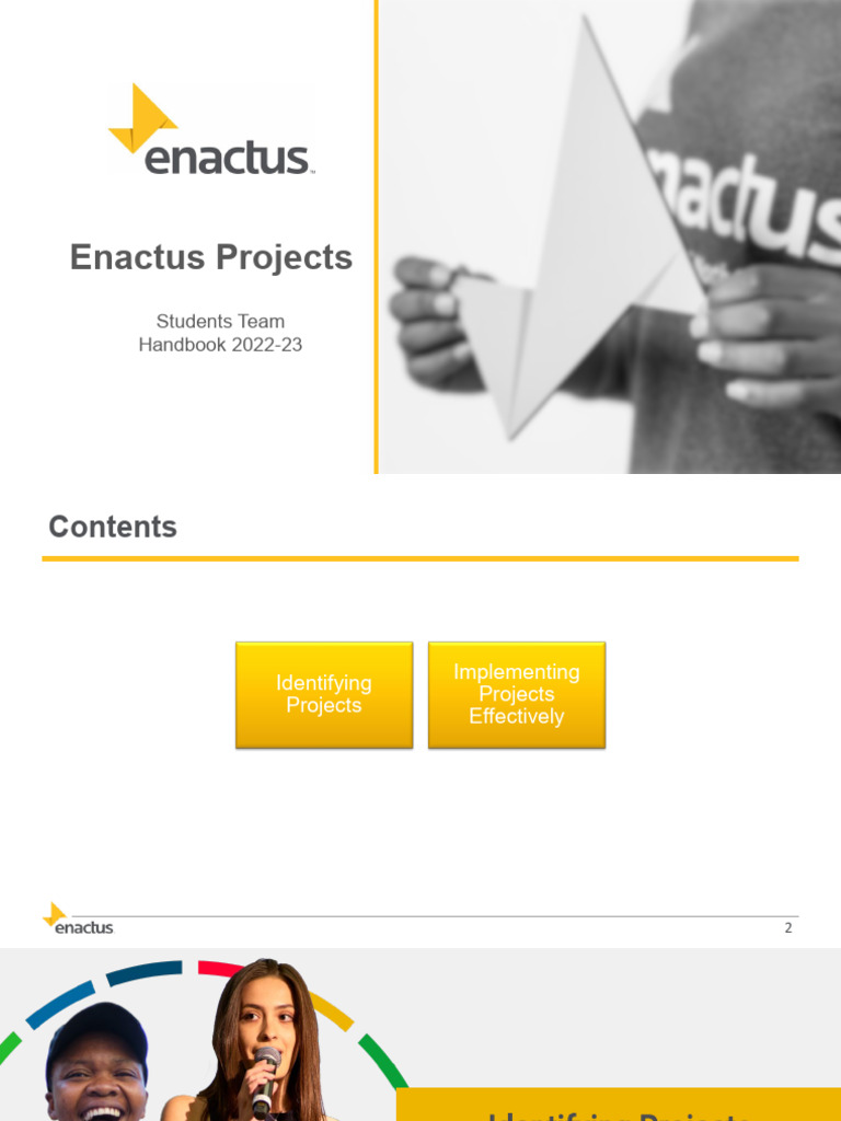 Enactus Project Implementation Guide 2022-23 | PDF | Entrepreneurship ...
