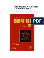 Advances in Computers Volume 131 1St Edition Ali Hurson Online Ebook Texxtbook Full Chapter PDF