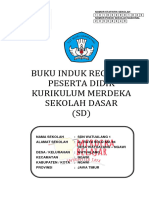 BUKU INDUK REGISTER PESERTA DIDIK KURIKULUM MERDEKA SD_DEPAN