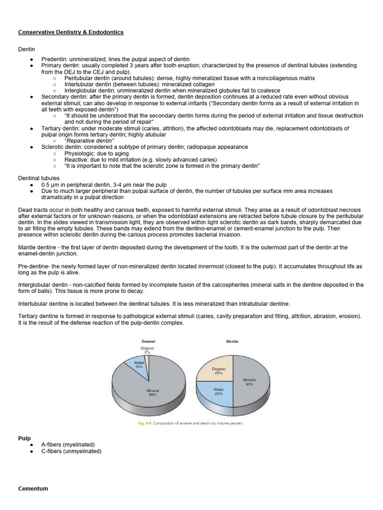 LDEK Conservative Dentistry & Endodontics | PDF | Dentin | Human Tooth