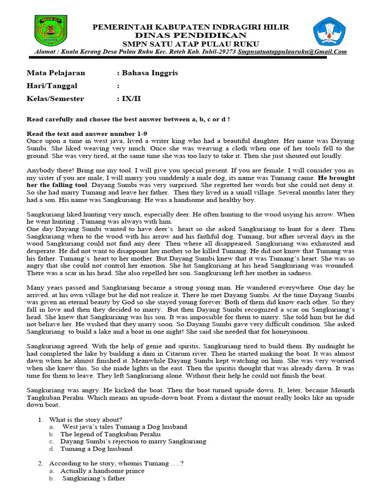 Menguasai Materi Semester 2: Panduan Lengkap Download Soal SMP Kelas 9