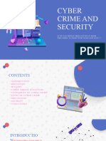 Cyber Crime and Secyrity