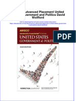 Download ebook Amsco Advanced Placement United States Government And Politics David Wolfford online pdf all chapter docx epub 