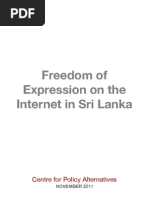 Download Freedom of Expression on the Internet in Sri Lanka by Sanjana Hattotuwa SN73393066 doc pdf