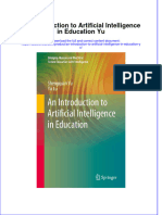 Ebook An Introduction To Artificial Intelligence in Education Yu Online PDF All Chapter