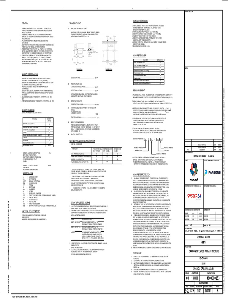 03 180000 4800000253 SSJ STR DRG 270181 - B | PDF | Concrete ...