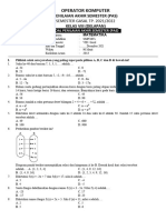 Matematika SMP 8 Ganjil