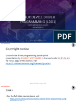 Linux Device Driver Course