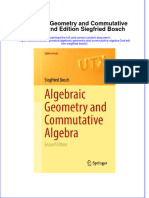 Ebook Algebraic Geometry and Commutative Algebra 2Nd Edition Siegfried Bosch Online PDF All Chapter