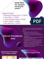 Ukuran penyebaran data“(Keseimbangan rata-rata, Standard Devisiasi, Jangakauan Kuartil, Jangkauan Persentil.)”