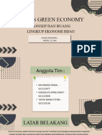 Green Economy - Konsep Dan Ruang Lingkup Ekonomi Hijau