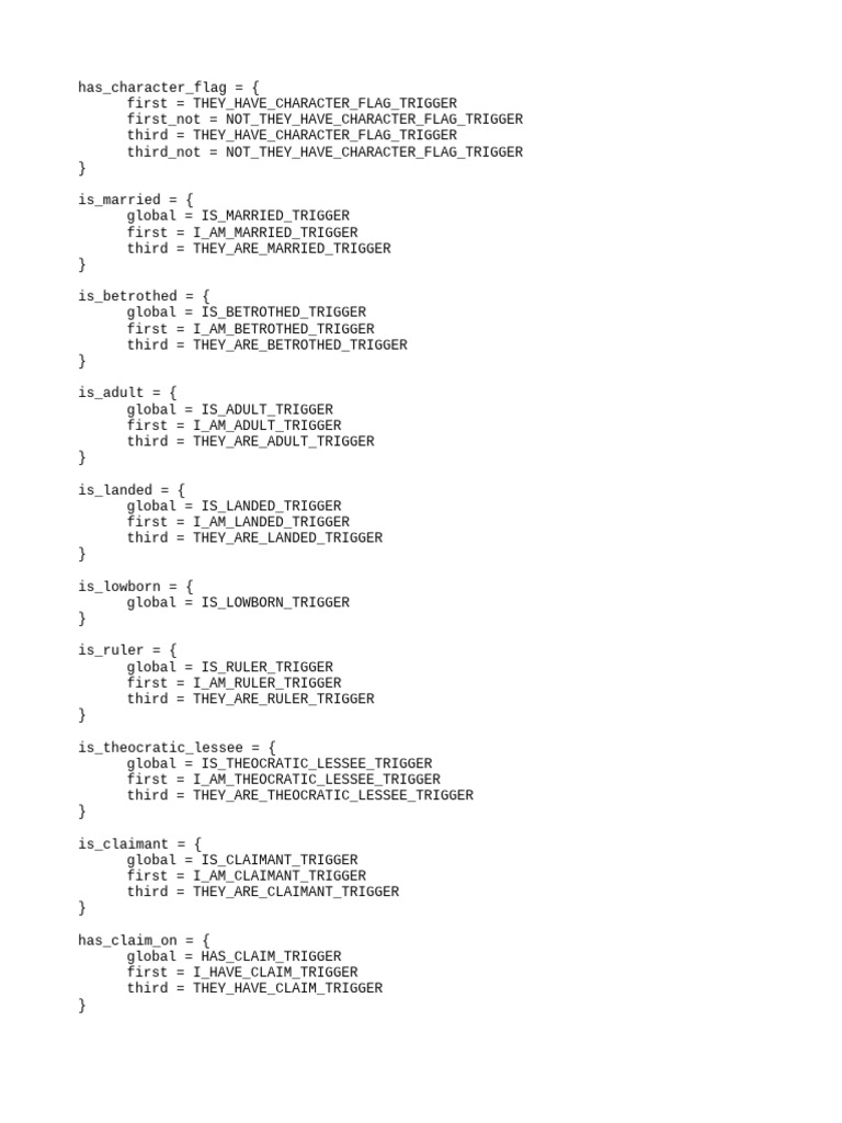 Character Trait Triggers Overview | PDF | Teaching Methods & Materials ...